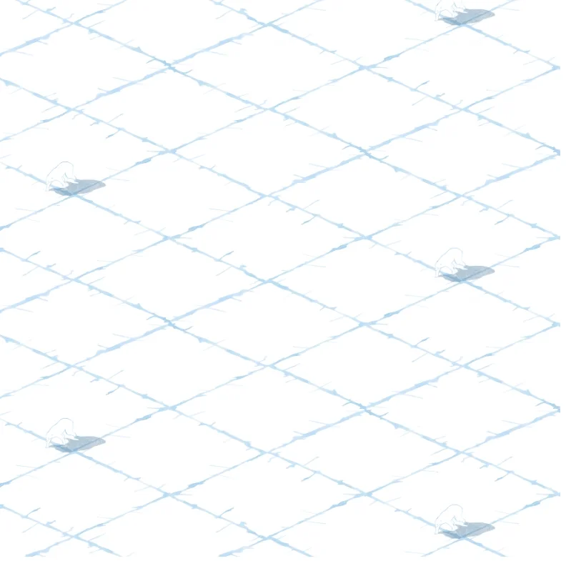 'The Great Melt’ - S/S 2014 - Repeat pattern for textile or wallpaper, illustrating the effect of global warming on the habitat of the Polar Bear. Rising temperatures in the world’s oceans are causing sea ice to disappear for longer periods, leaving polar bears insufficient time and space to hunt.