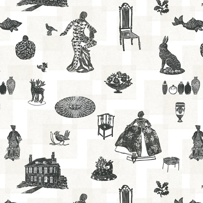 Bespoke textile made for the National Trust property Fenton House as part of the TRACES 'Loves, Lives and Loss' exhibition December 2016.