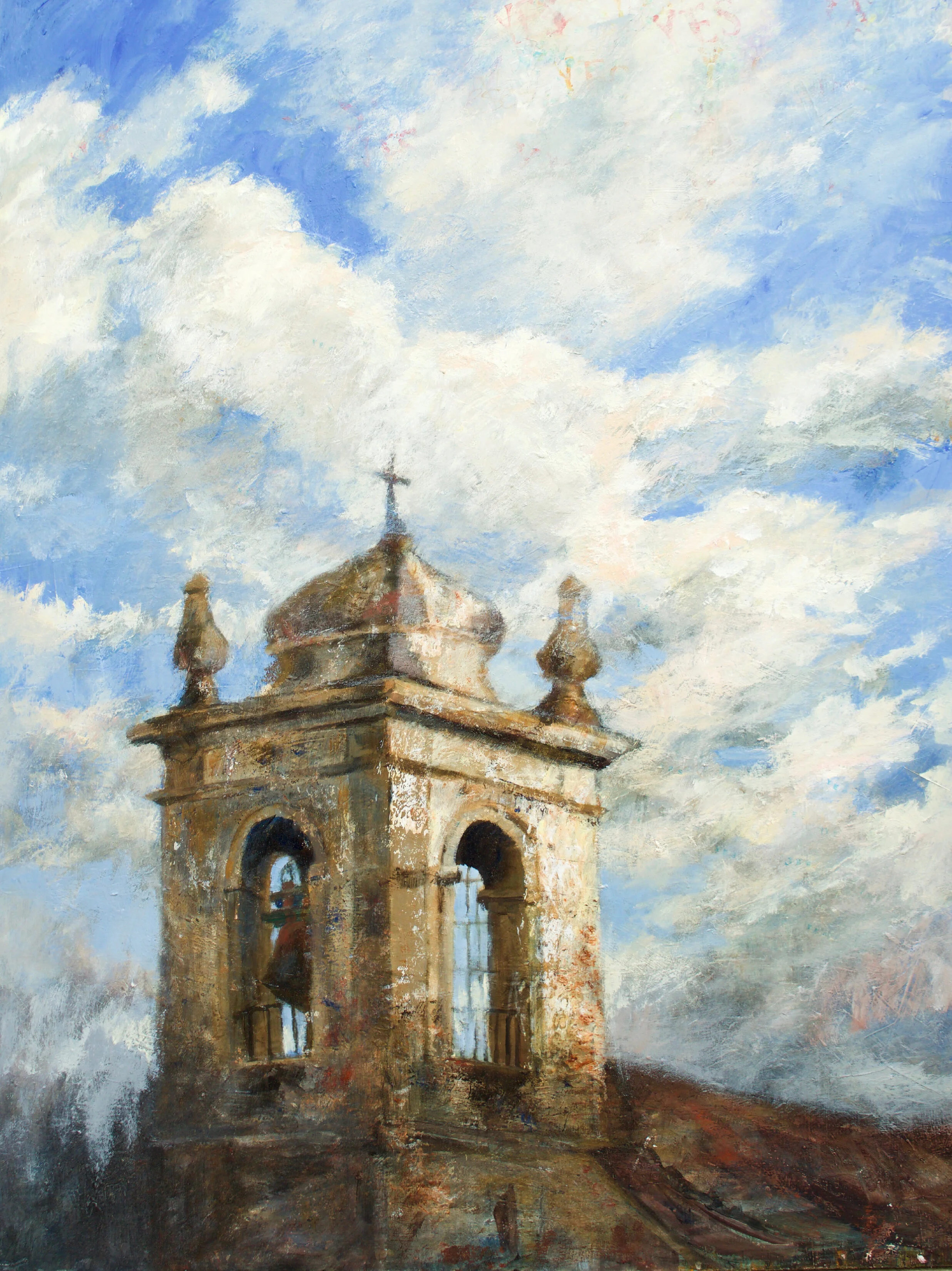 How long will it take for the wind to concede its mysteries? How much time will it take to work out where the shadows go, where the colours disappear? How many times must you go to the canvas? Portugal Promises 48 x 36 inches Painted on Cradled Wood Panel $3300 +GST This painting is available