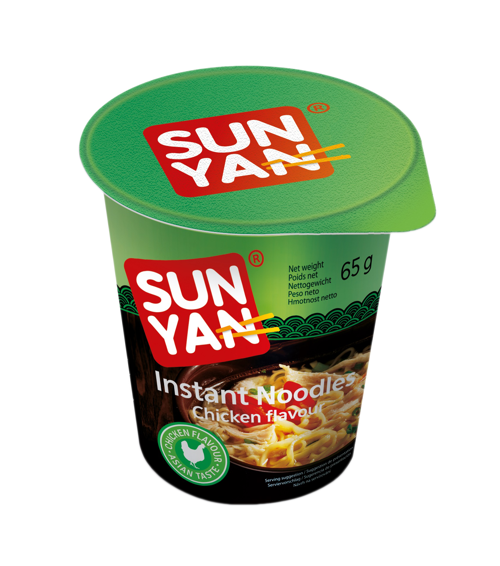 Sun Yan Kananmakuinen kuppinuudeli