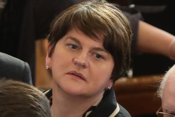DUP leader Arlene Foster. Credit: Getty