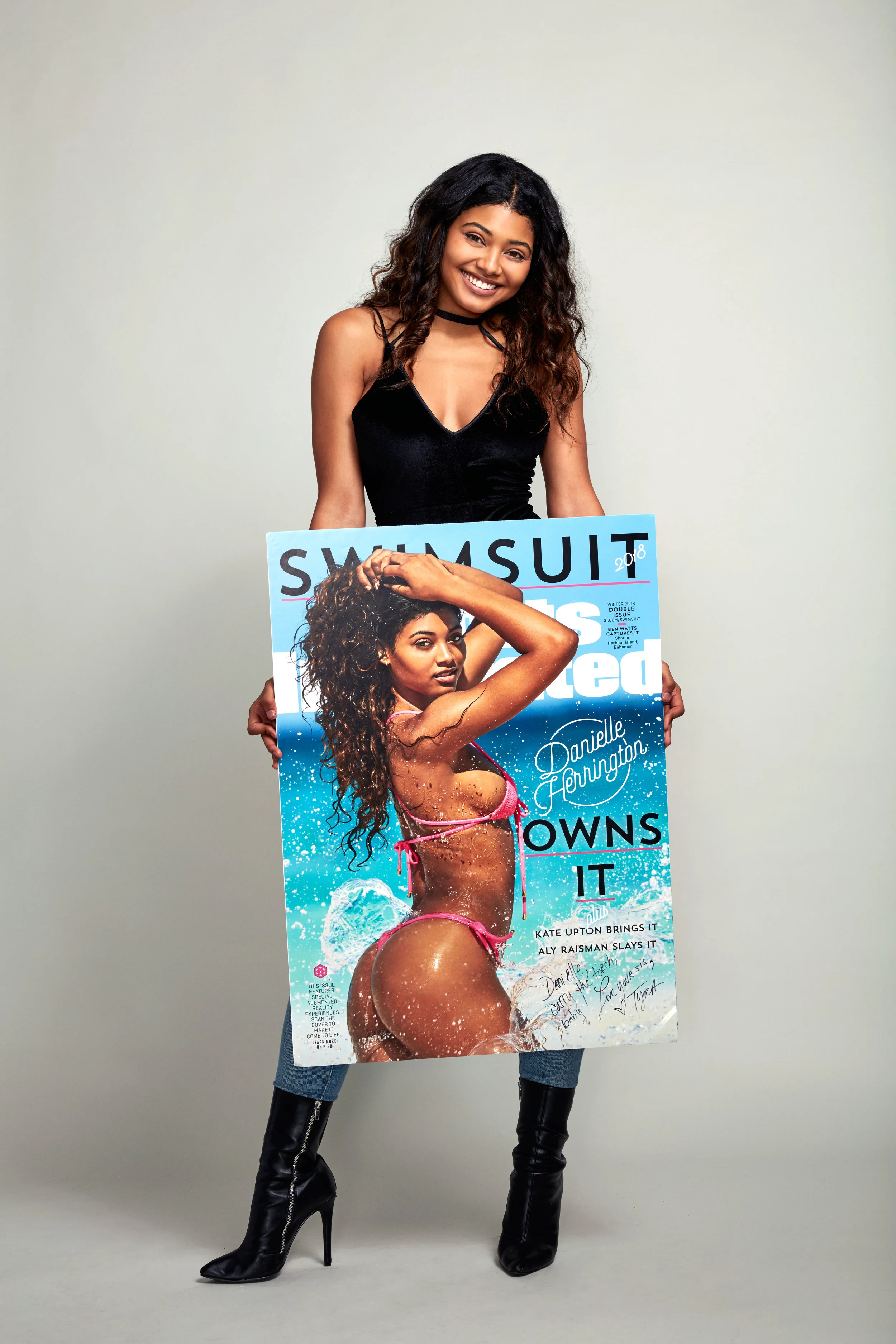 Meet Danielle Herrington: The Third Black Woman To Ever Get A Cover On Sports Illustrated Swimsuit Issue