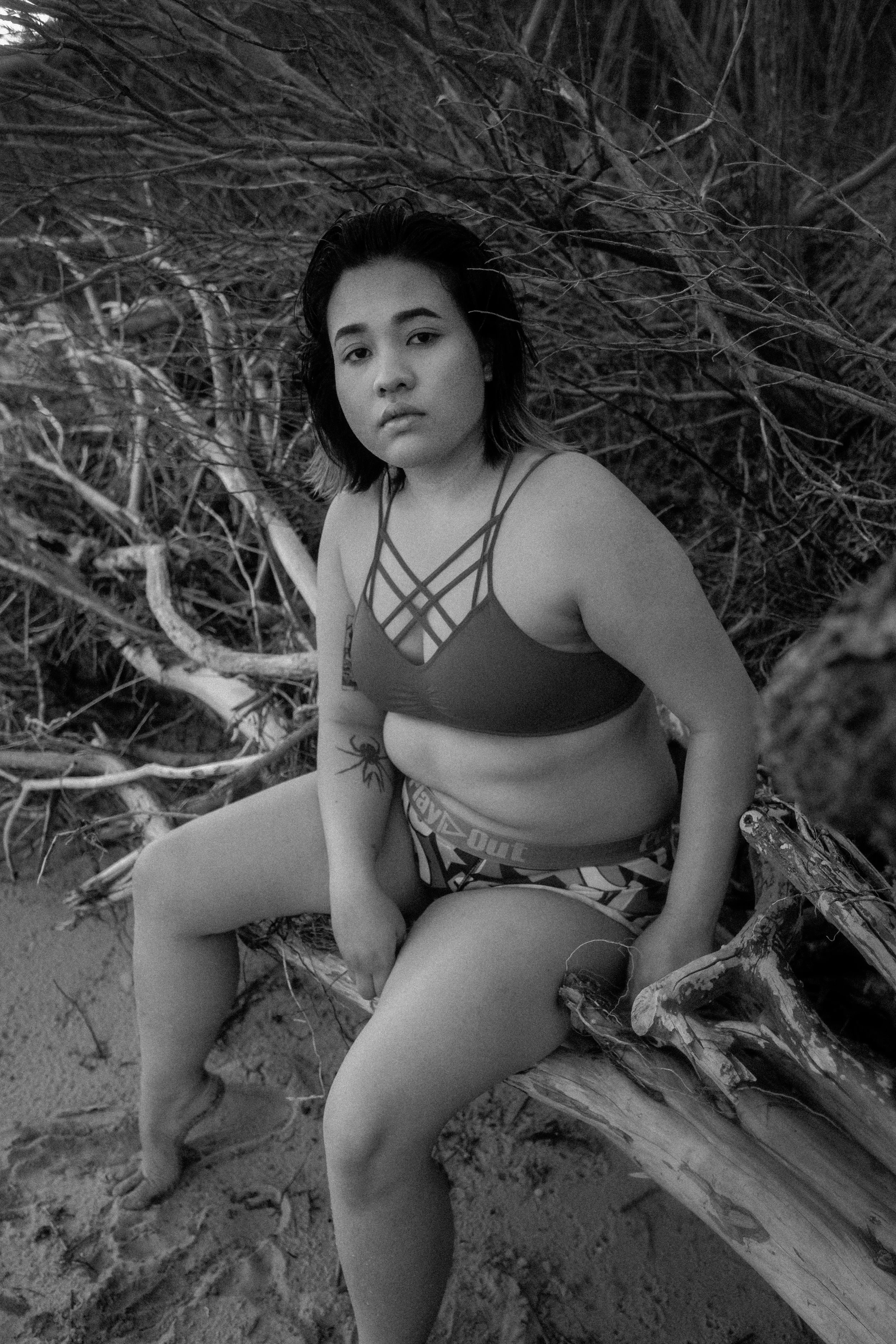 Knicolle | Photographer: Amanda Clare Photographer Assistant : Bridgette Cruz Lead Hair and Makeup: Iventt Glam Hair and Makeup Assistant : Ruben Mendez Sponsor: Play Out Underwear