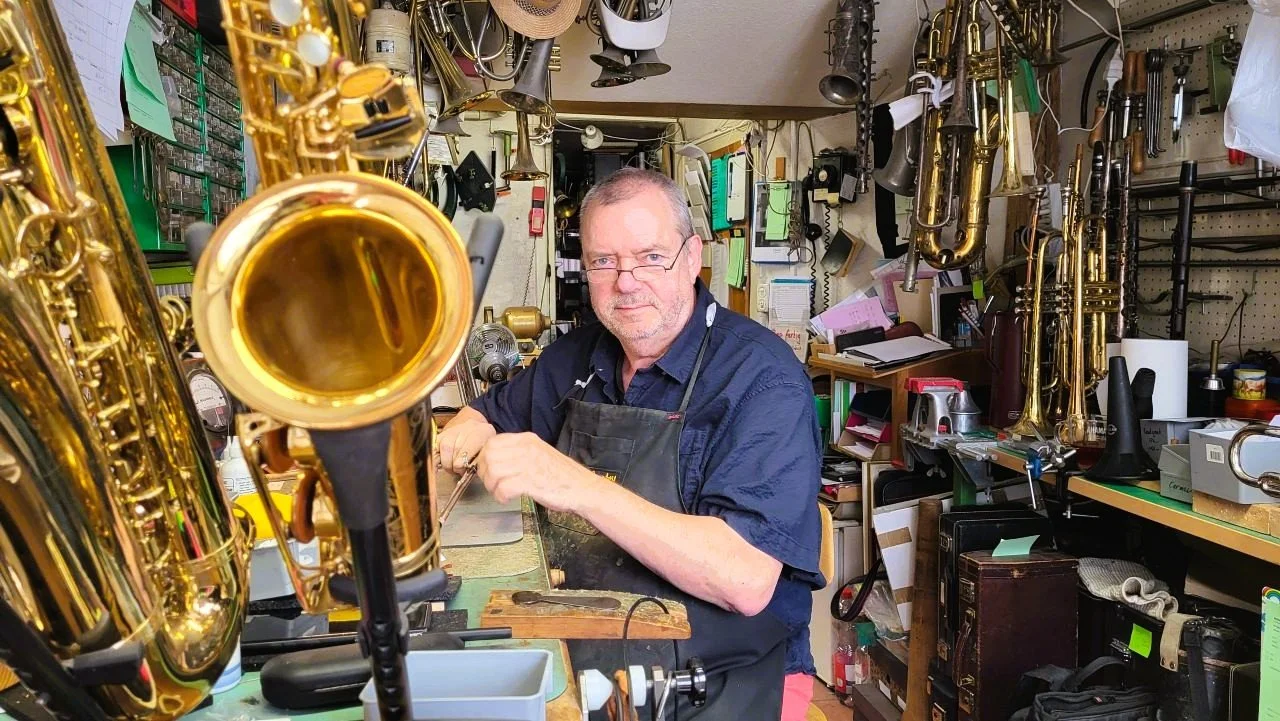 The wonderful "Musikhaus Thurnheer" in Zurich's Old Town