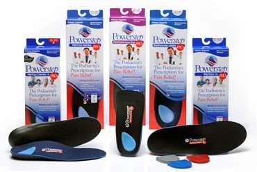 We feature plenty of arch support products for any type of shoe or foot. Custom and in stock.