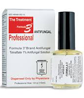 Use Formula 3 on your nails just twice a day and watch the fungus disappear.
