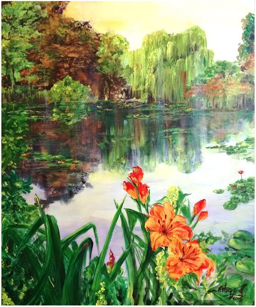 Spring on Monet's