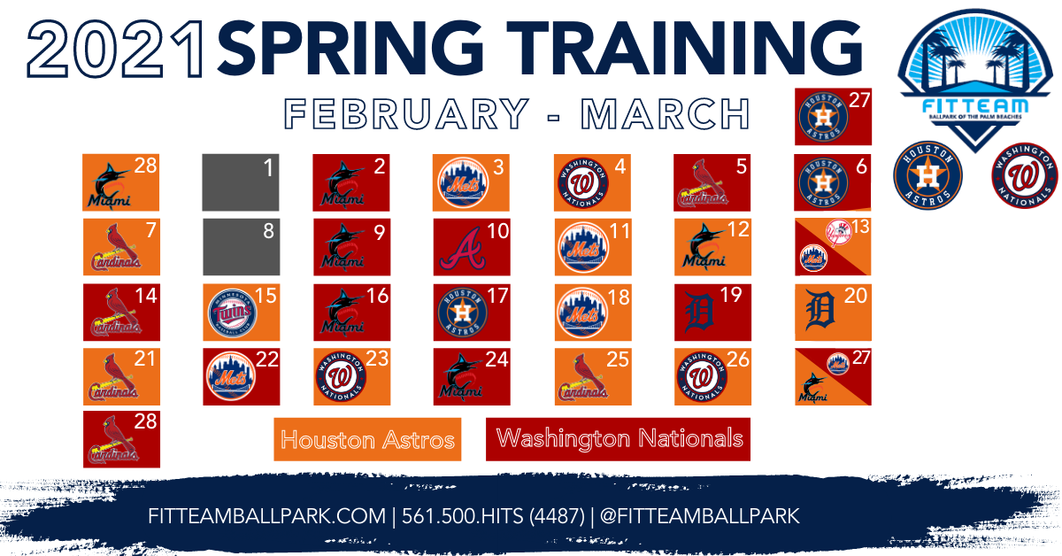 Spring Training โ FITTEAM Ballpark of The Palm Beaches Spring Training โ FITTEAM Ballpark of The Palm Beaches