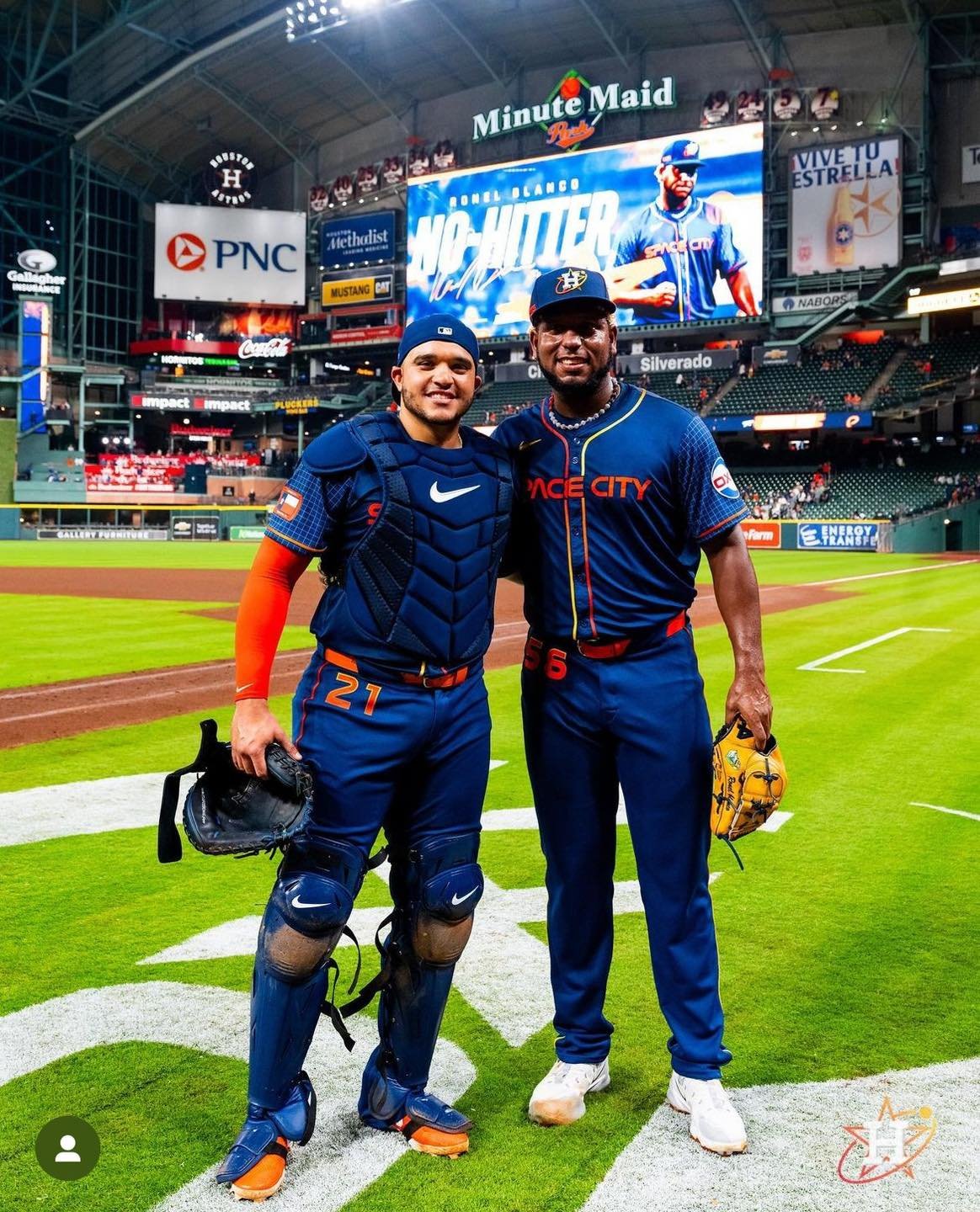 Yesterday was NOT a joke. Ronel Blanco threw a no-hitter! It was the 17th time in Astros history. No April showers can rain in this parade.