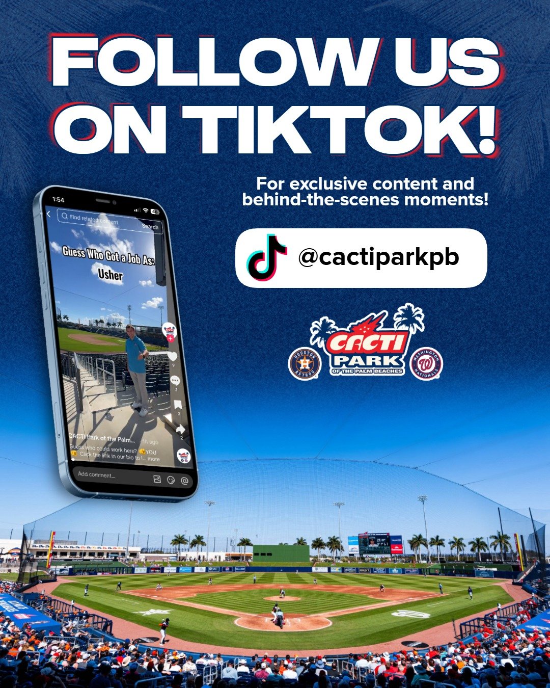 The action doesn&rsquo;t stop here, catch it all on TikTok! 👀

⬇Follow Us⬇
https://www.tiktok.com/@cactiparkpb