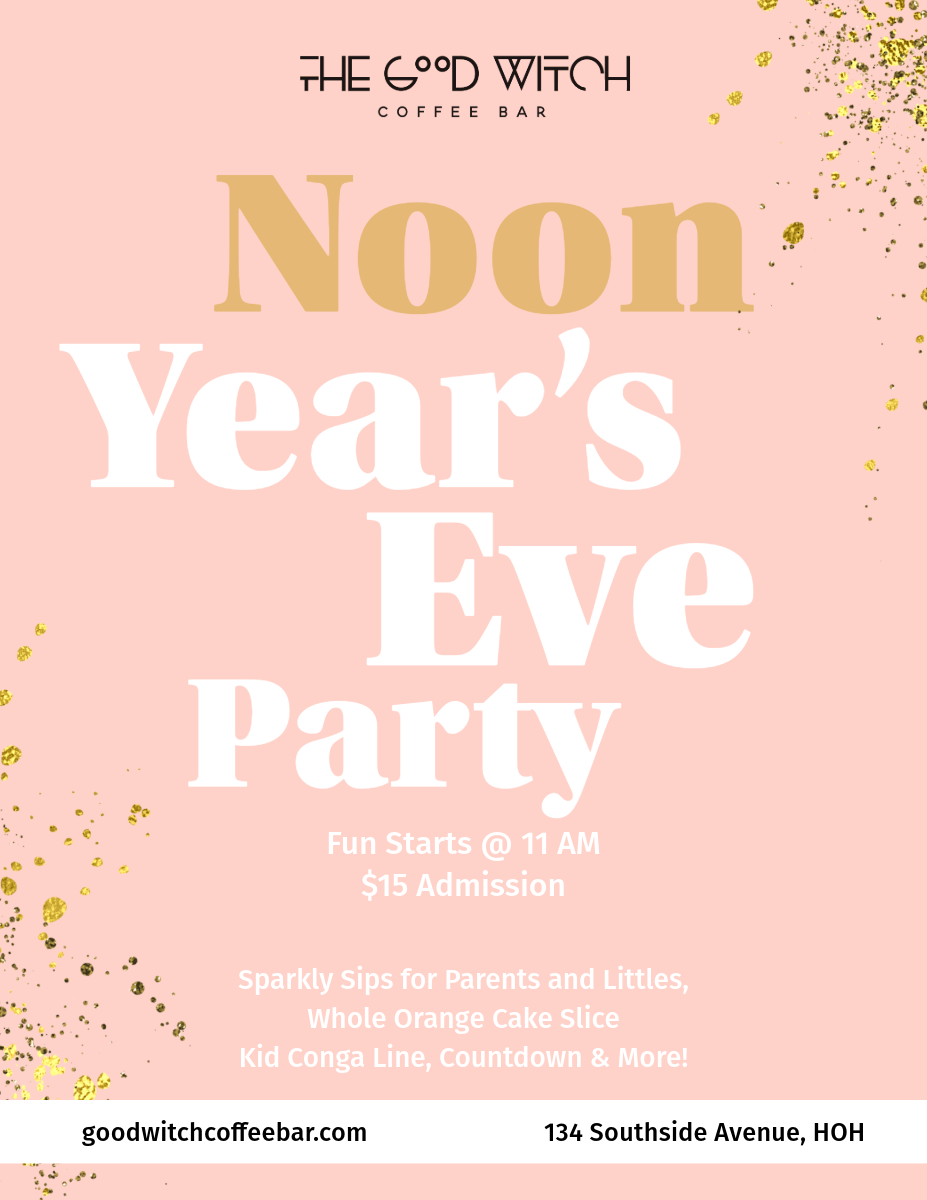 Join us for Noon Year's Eve!