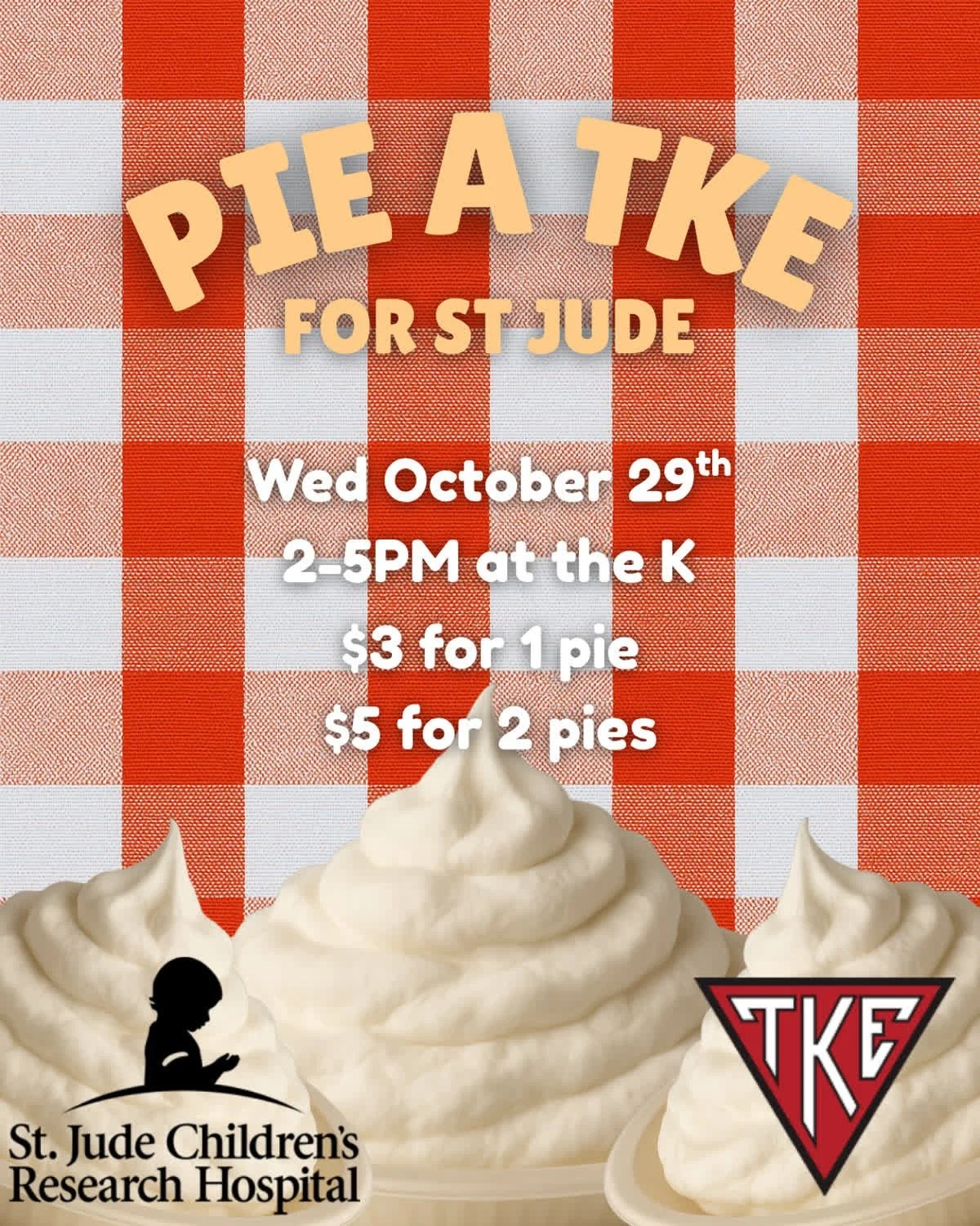Pie-A-TKE for St. Jude