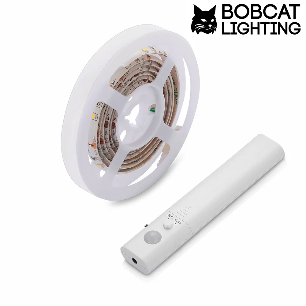 Motion Controlled What does motion controlled mean? It means that with a simple hand gesture under the light, our motion-sensor technology will detect whether you want your lights to be turned on, off, or slightly dimmed. Never let wet or dirty hands stop you from turning a light on ever again. Never again will you have to get out of bed to turn the night lights above your bed off. The future is now! Technical Specification - LED line 40 inches with 24 high quality 380 lumen LED lights each (1 pieces) - An RoHS Compliant, UL listed Adapter - LED line connect 1m (1 pieces) - 2 year manufacturer's warranty