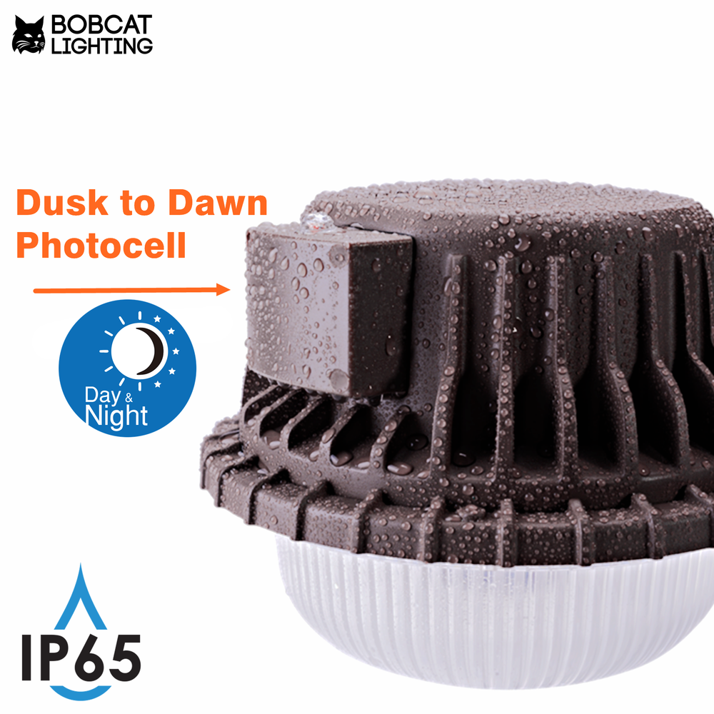 5000K Daylight 7140Lm LED Area Light 80W Dusk to Dawn Yard Light Outdoor Security Area Light Perfect Barn Light with Photocell 400W Mercury Vapor//160W MH Equiv.
