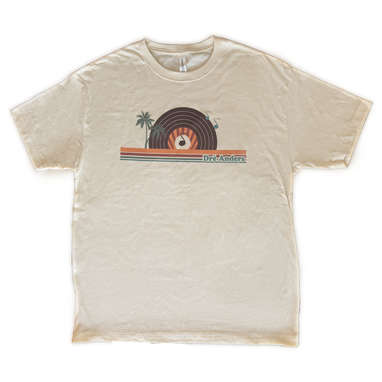 Dré Anders Record Tee Unisex fit