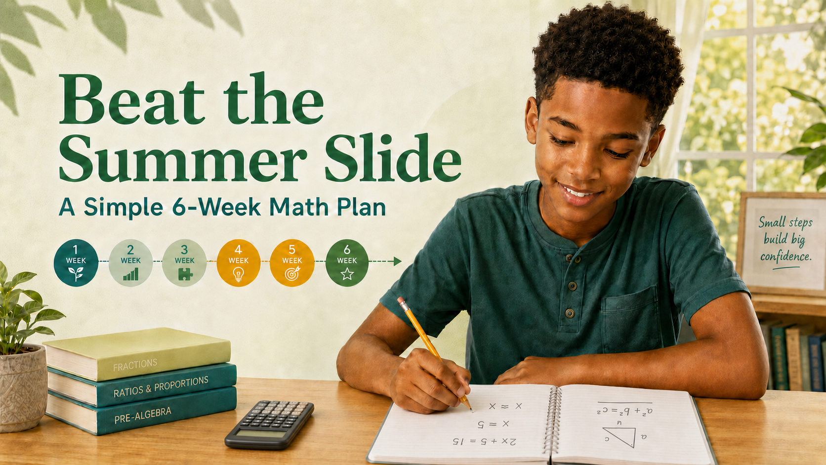 Beat the Summer Slide: A Simple 6-Week Plan to Keep Math Skills Sharp
