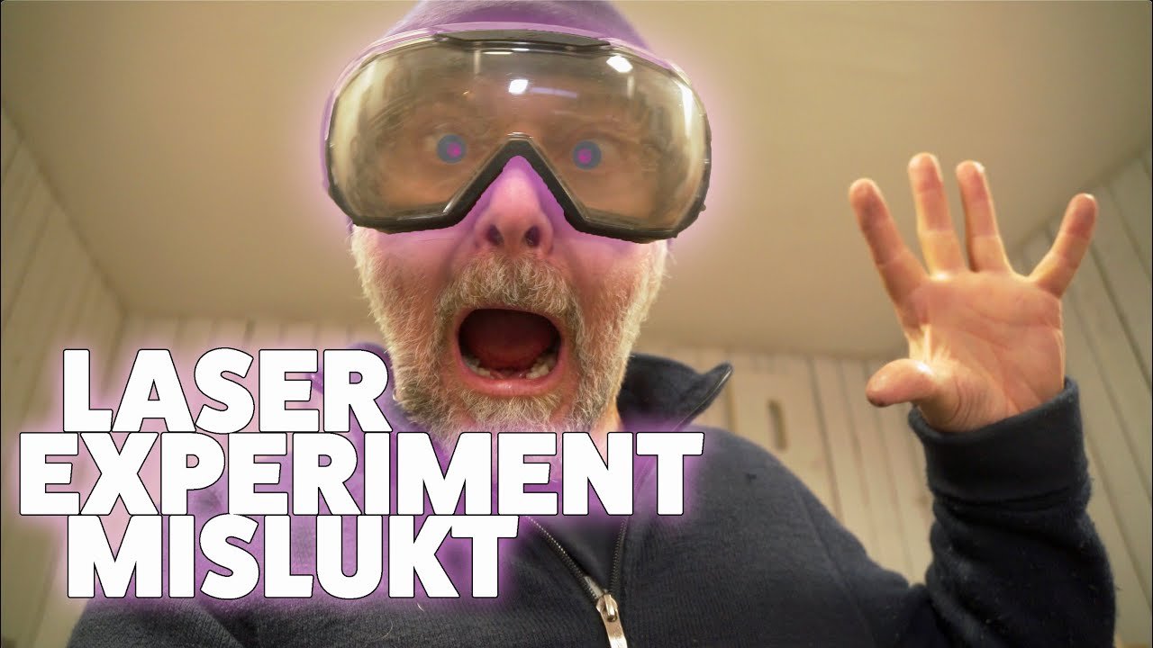 Mislukt experiment met de laser