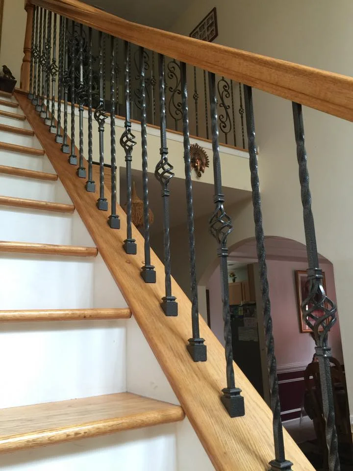 wrought iron balusters