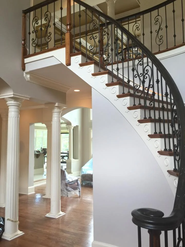 wrought iron balusters