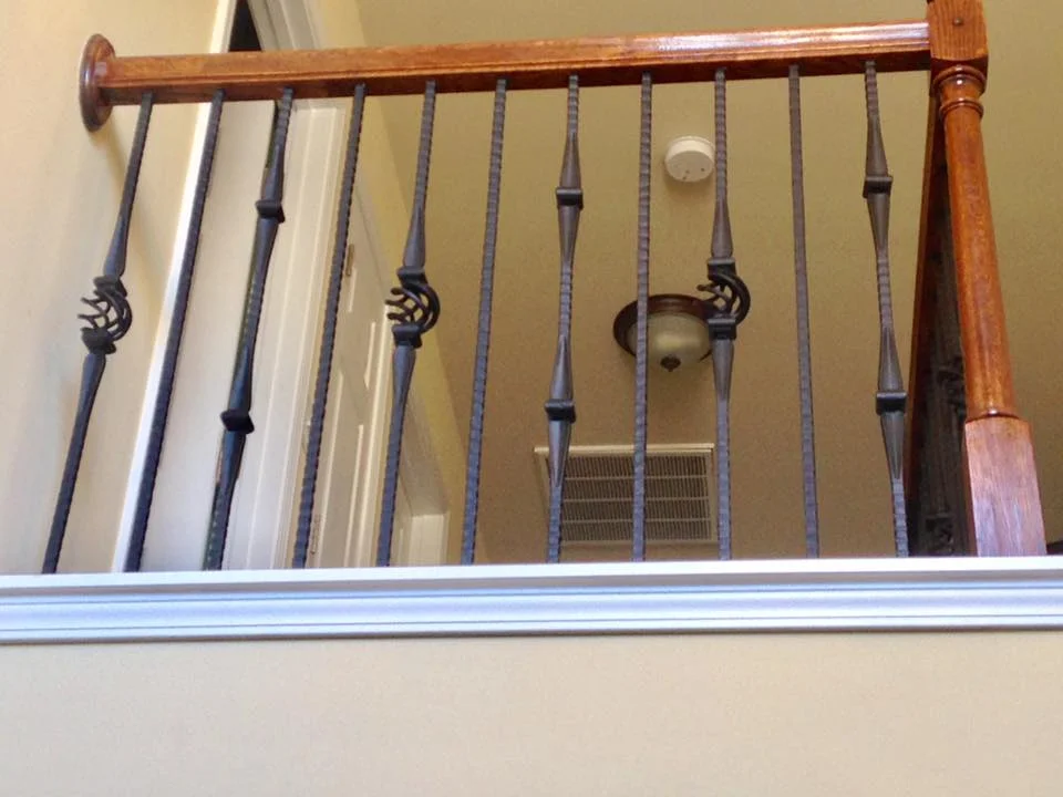 wrought iron balusters