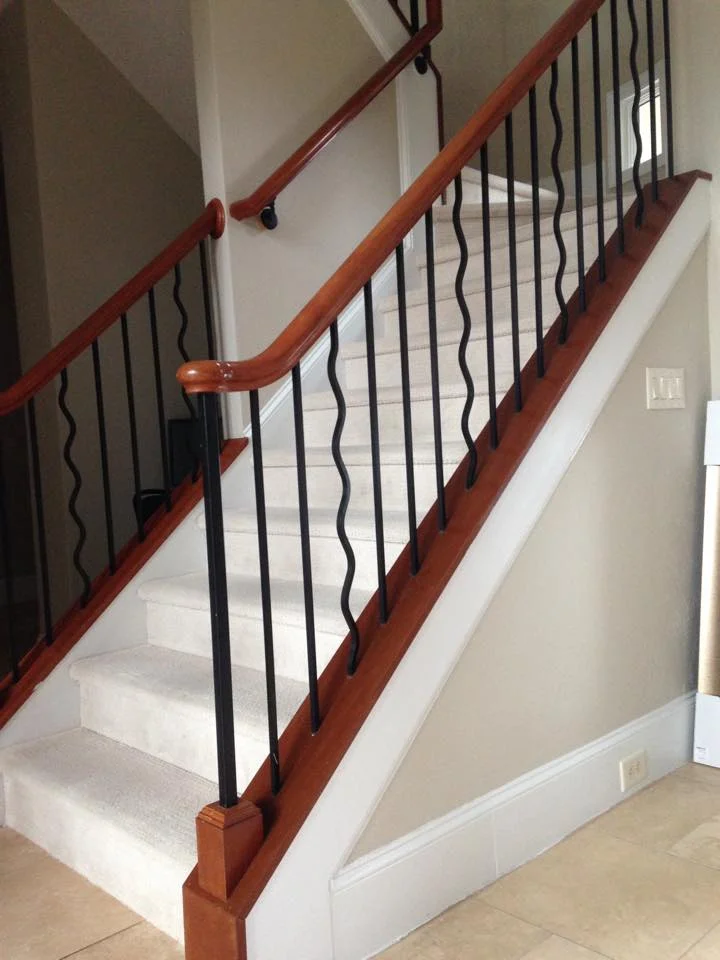wrought iron balusters