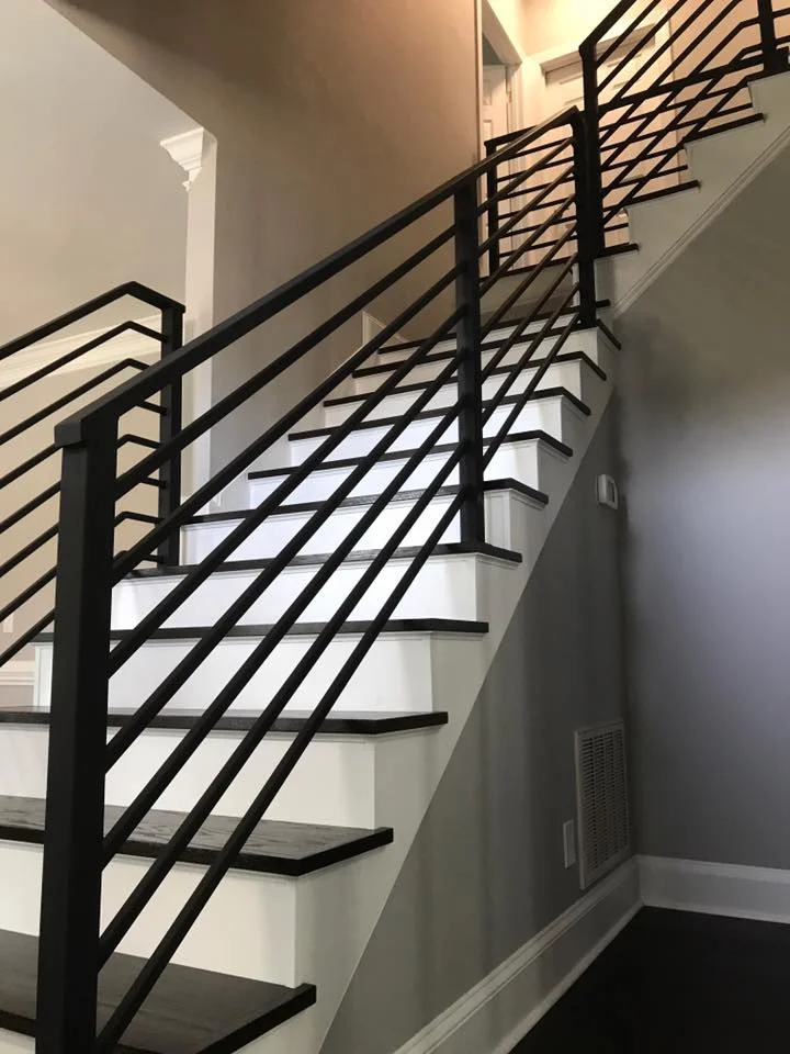 wrought iron stair railing