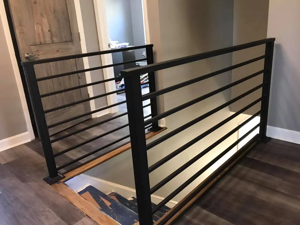 wrought iron stair railing