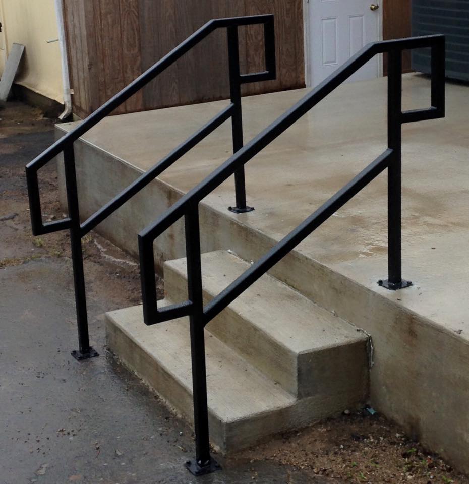 wrought iron stair railing