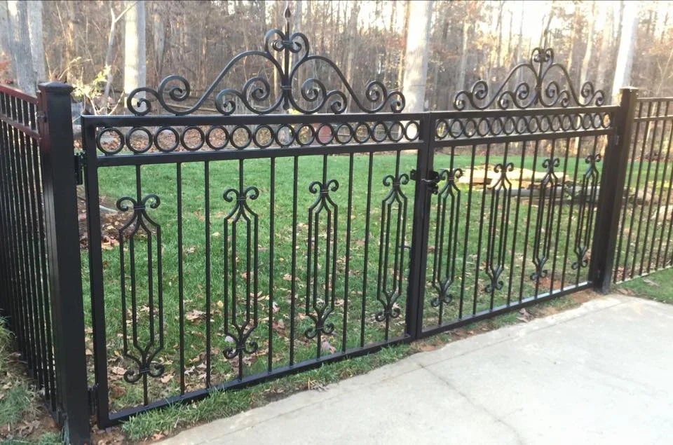 wrought iron gate