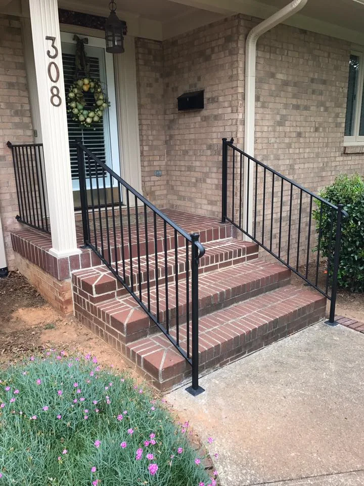 wrought iron stair railing
