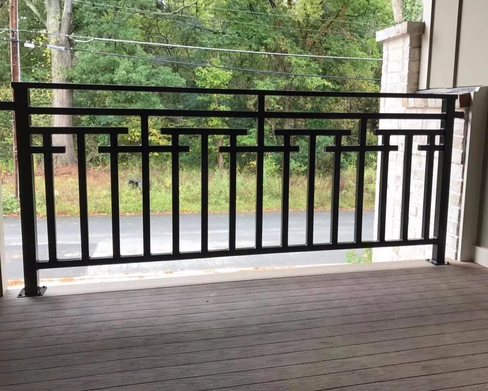 wrought iron stair railing