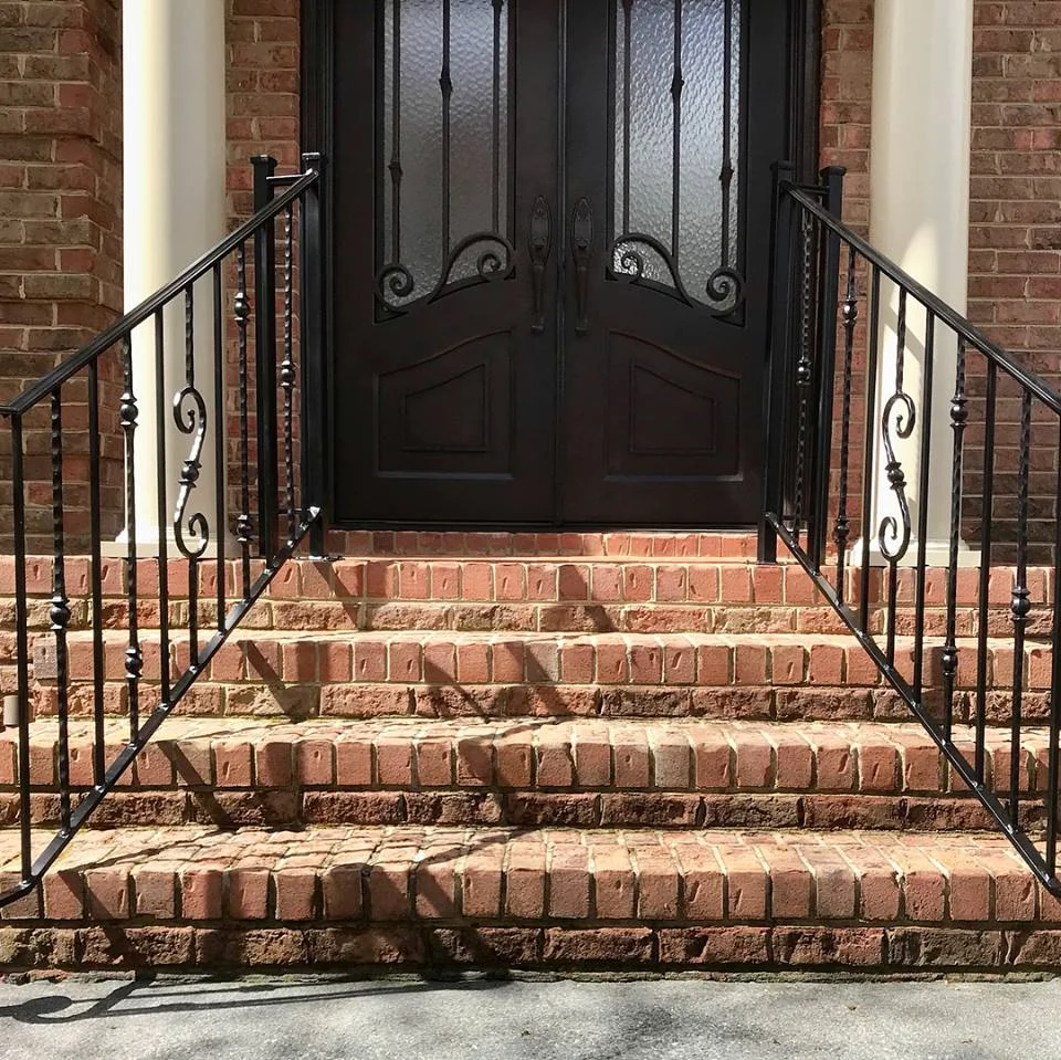 wrought iron stair railing