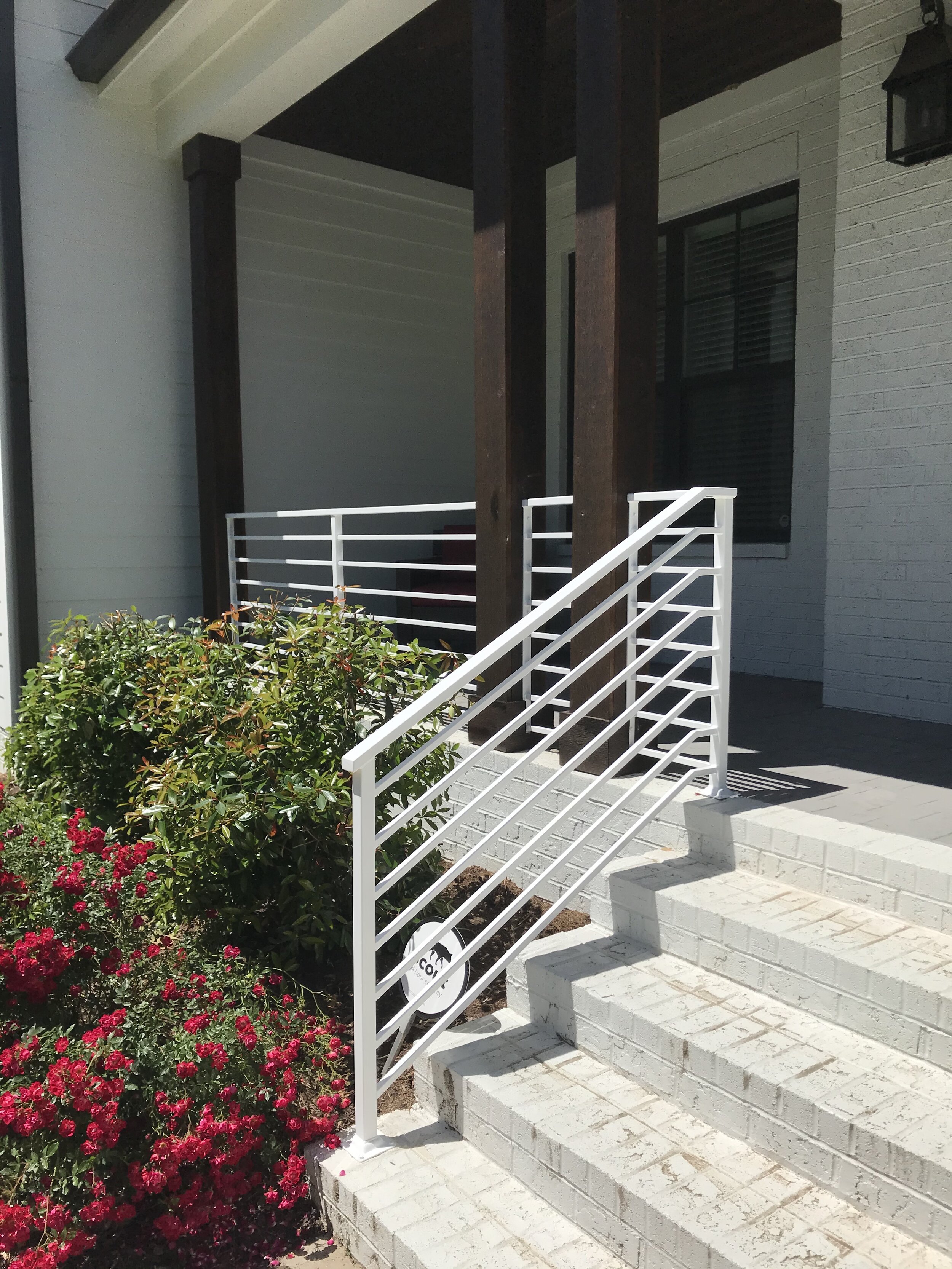 wrought iron stair railing