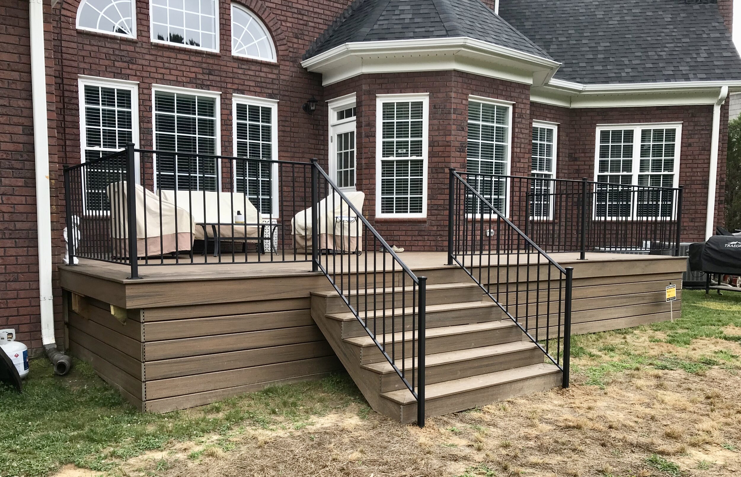 wrought iron stair railing