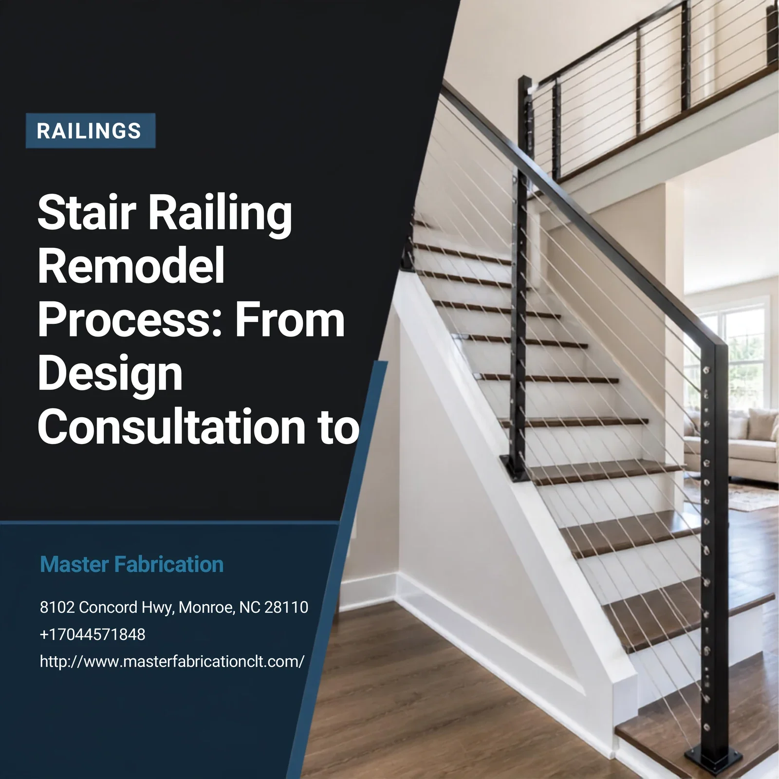 Stair Railing Remodel Process: From Design Consultation to Installation