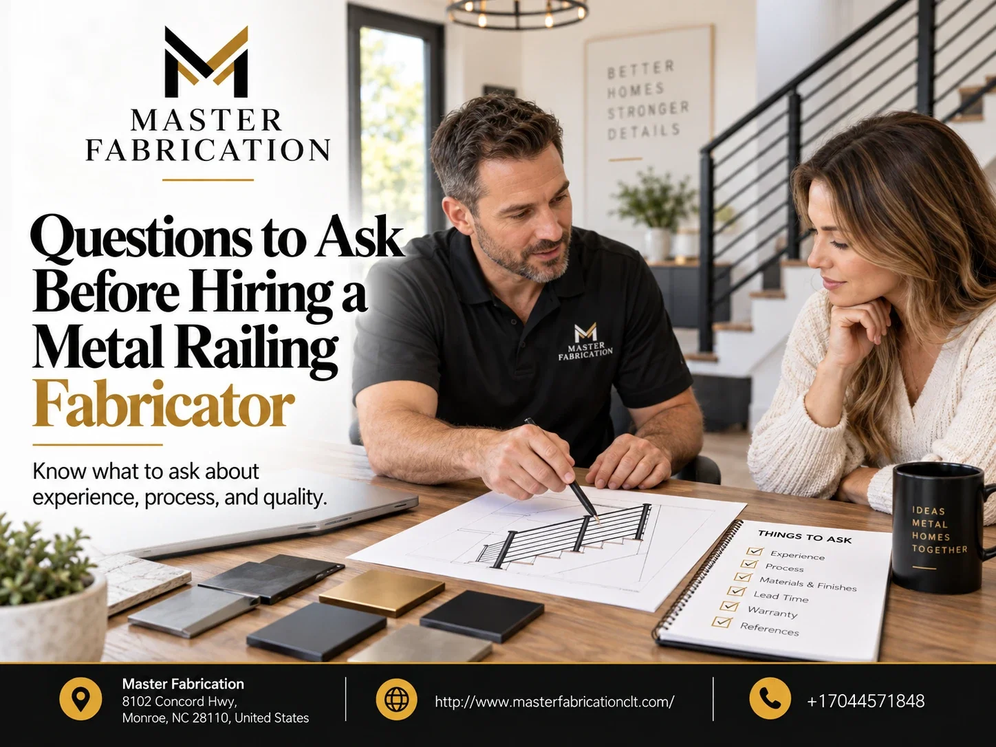 Questions to Ask Before Hiring a Metal Railing Fabricator