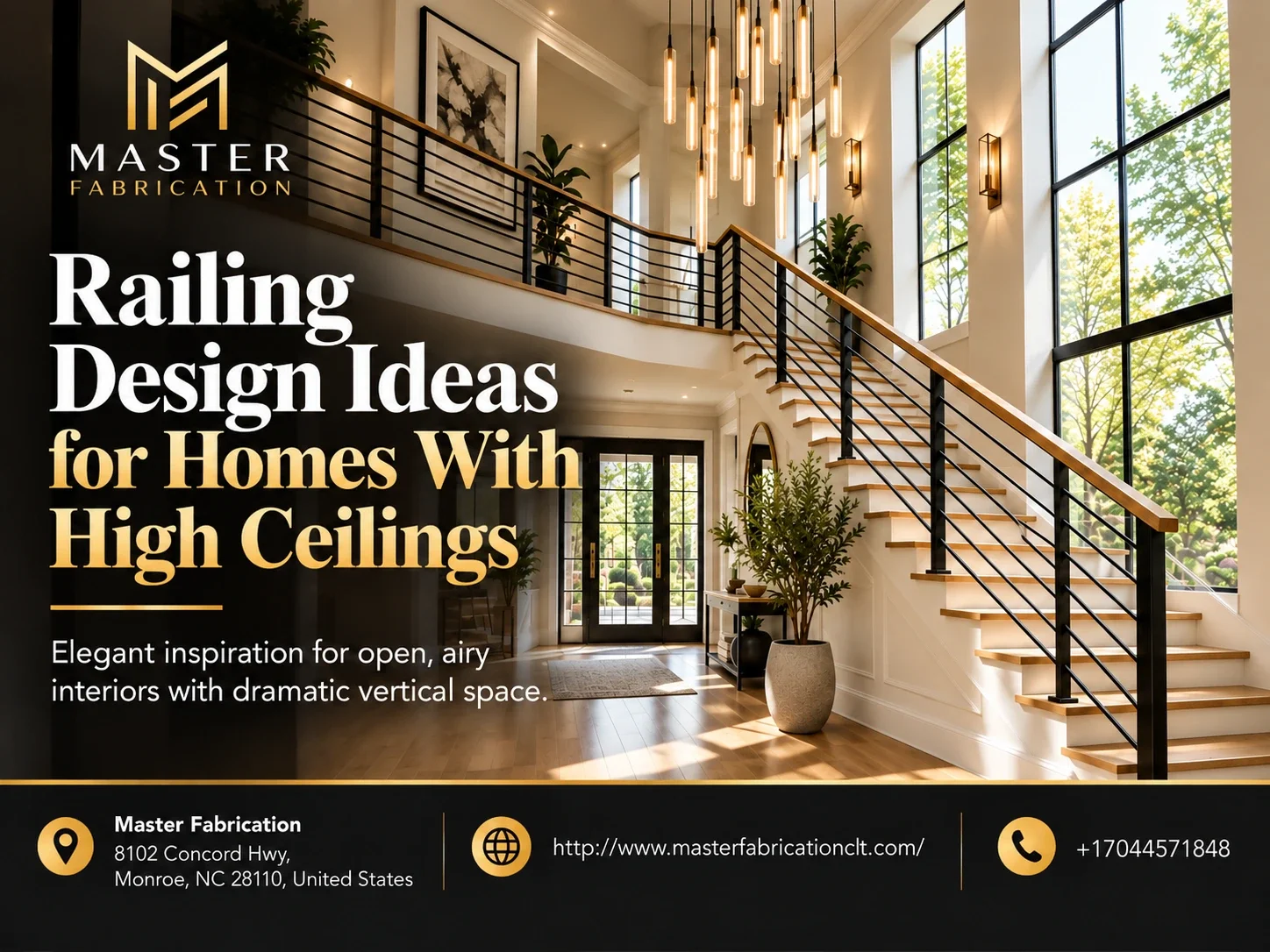 Railing Design Ideas for Homes With High Ceilings