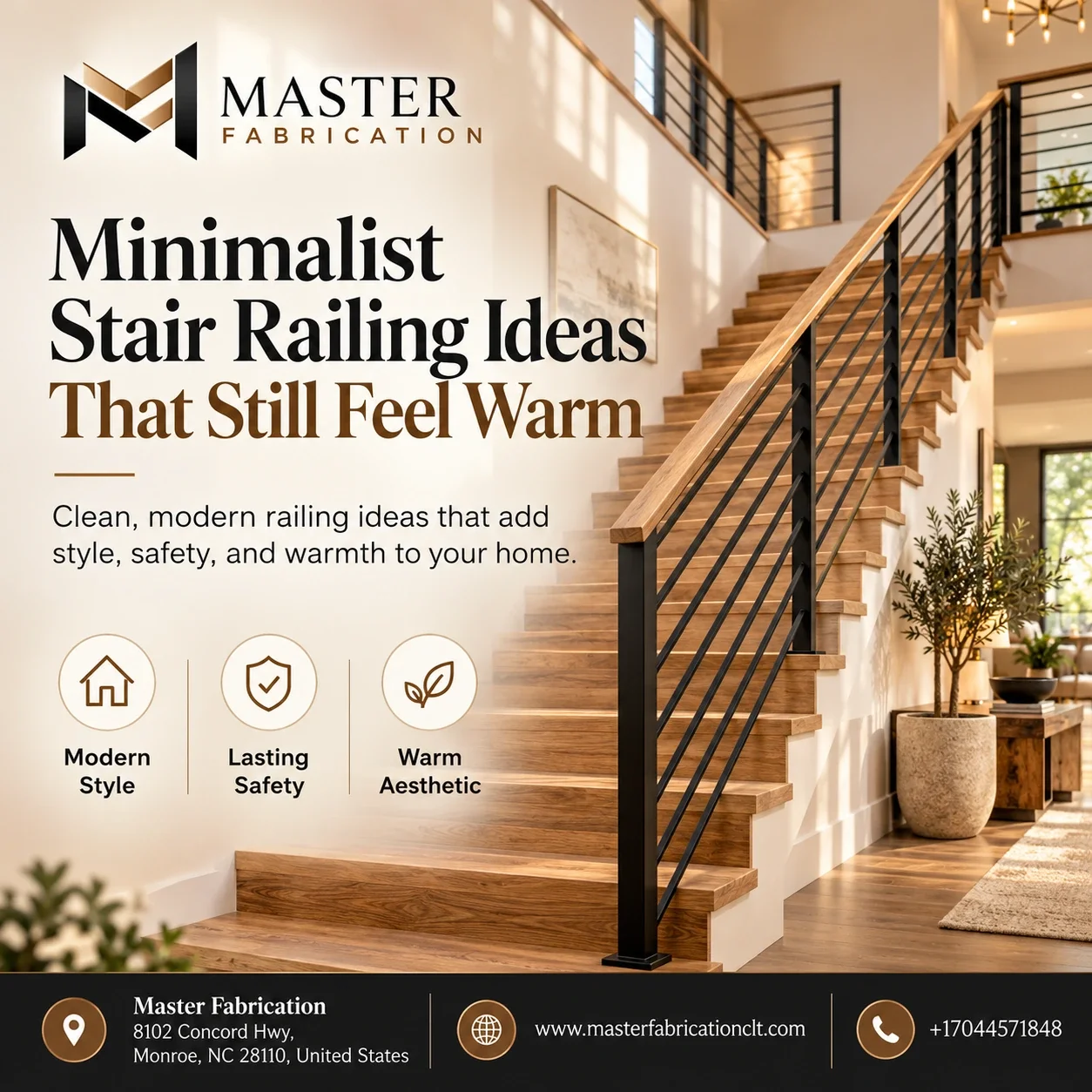 Minimalist Stair Railing Ideas That Still Feel Warm