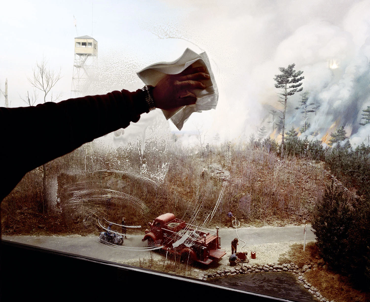 Diorama, Fisher Museum, Harvard Forest, Petersham, MA, 2004