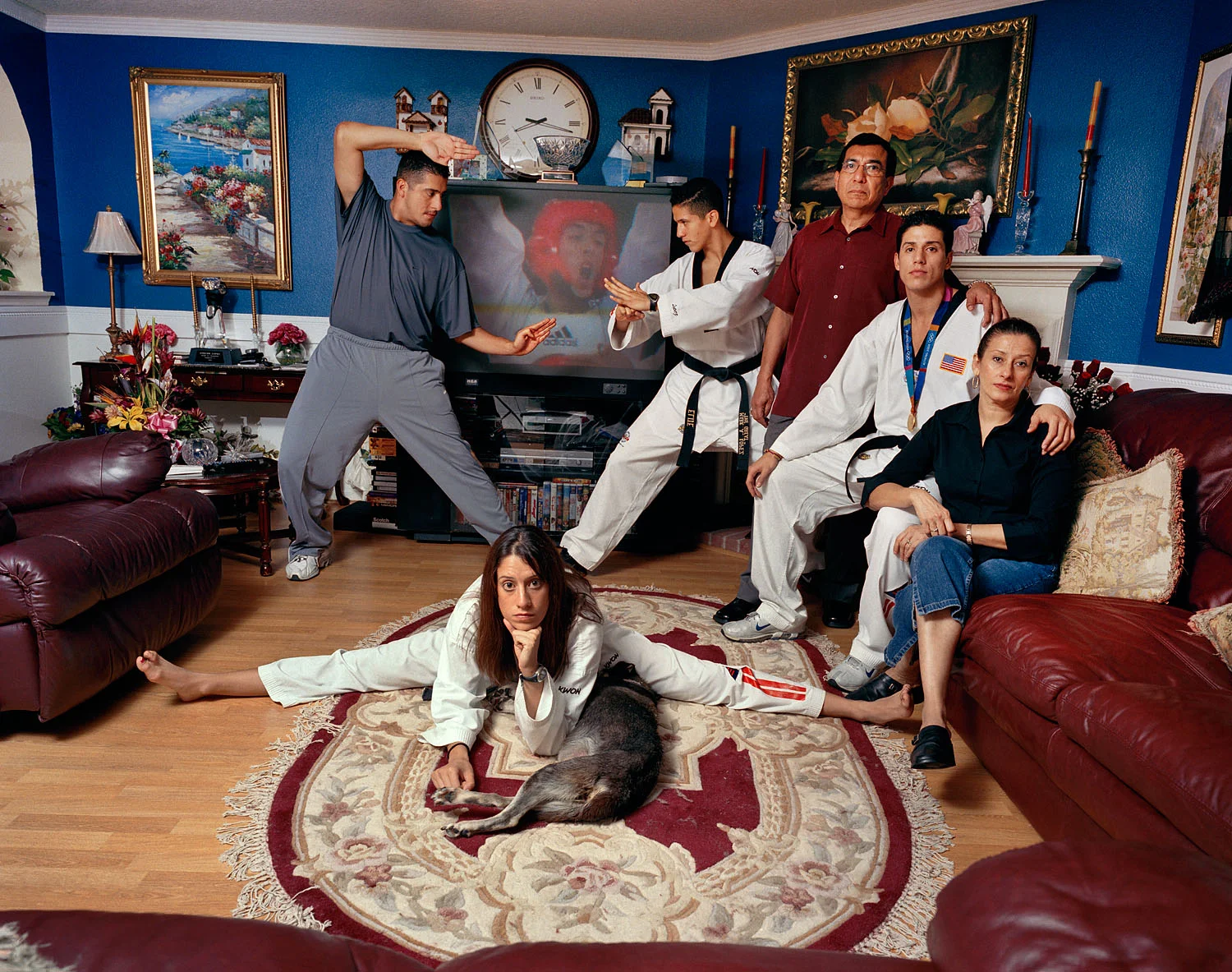 Family of Tae Kwon Do medalists, Sugar Land, TX, 2004