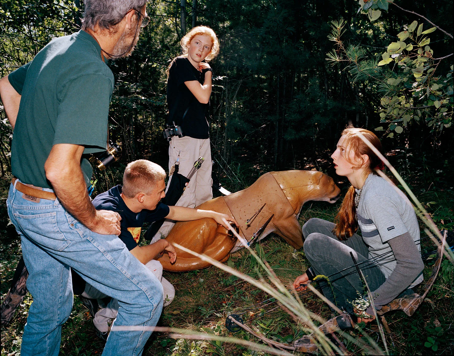 3D Archery Shoot, Gunstock Recreation Area, Gilford, NH, 2003