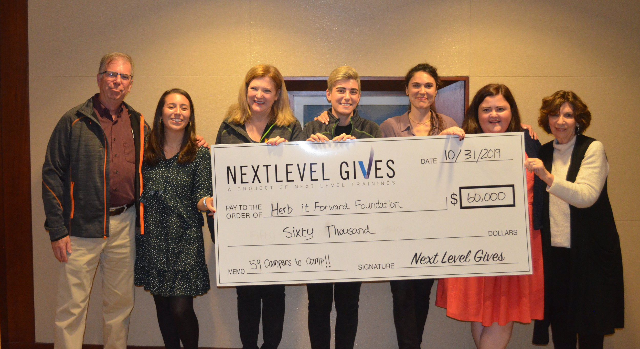 Advisory Next Level Trainings Exceeds Goal And Raises Over 50 000 To Support Disadvantaged