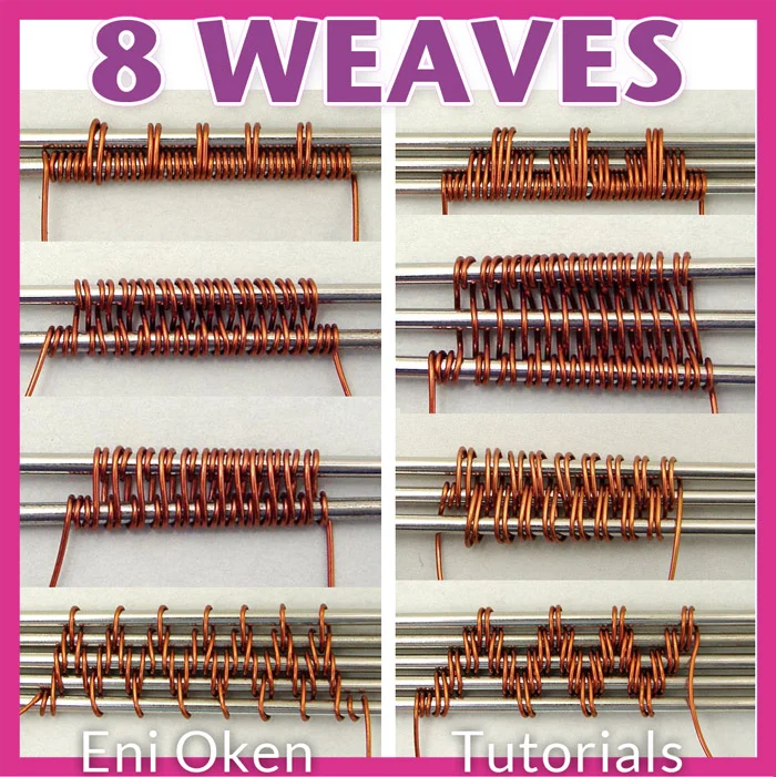 8 Classic Wire Weaves PDF Tutorial