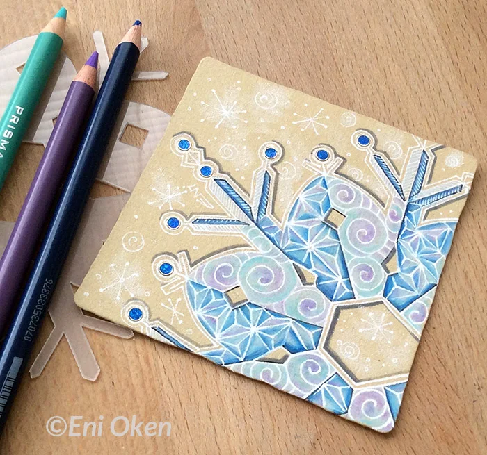 Experimenting with Tints on Tan • enioken.com