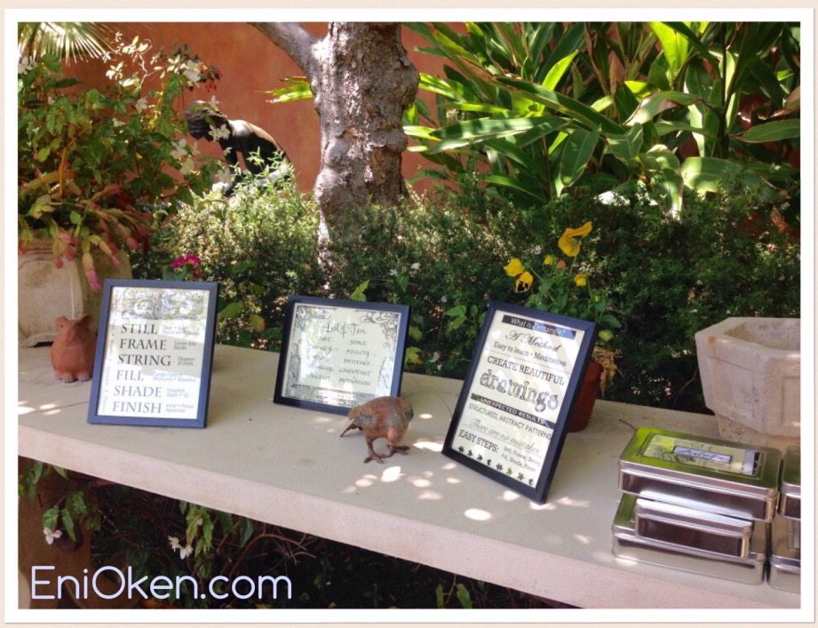 Learn how to shade Zentangle® with Eni Oken • enioken.com