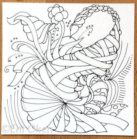 Sketching Umble and Wrapped Ribbons - enioken.com