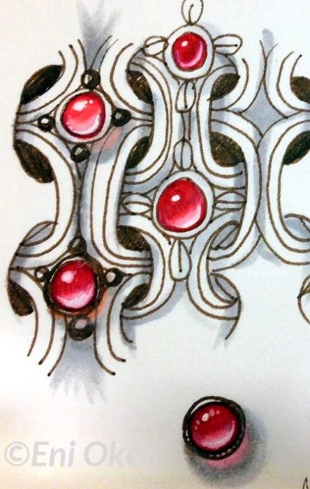Learn to shade Zentangle® with Eni Oken • enioken.com