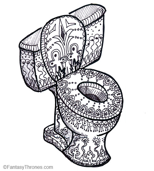 The Henna Toilet #1