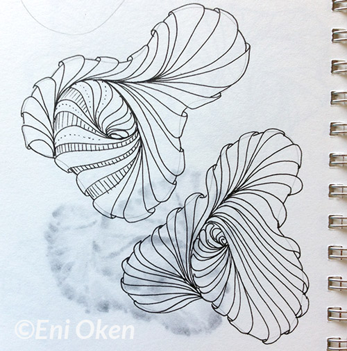 Learn to create great shading on Zentangle® • enioken.com