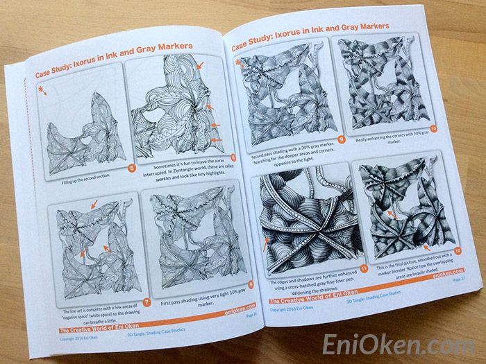 Learn how to shade Zentangle • enioken.com